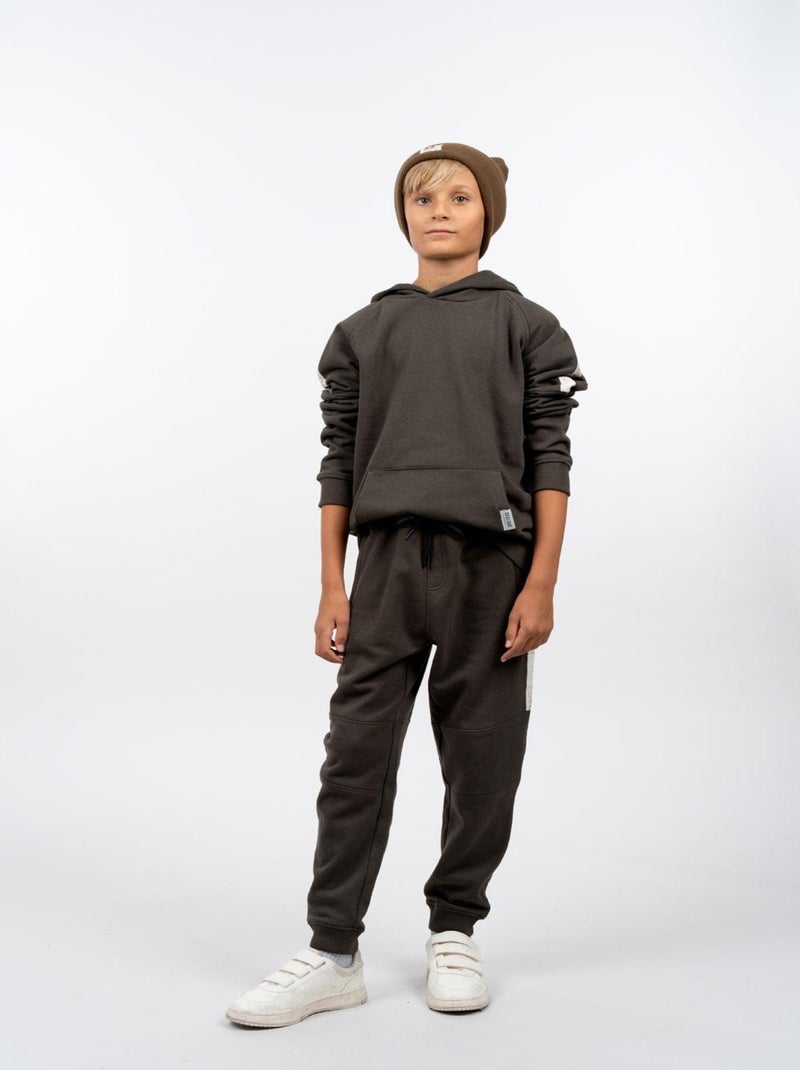 Pantalon de jogging à bandes sérigraphiées 'Deeluxe' Marron chocolat - Kiabi
