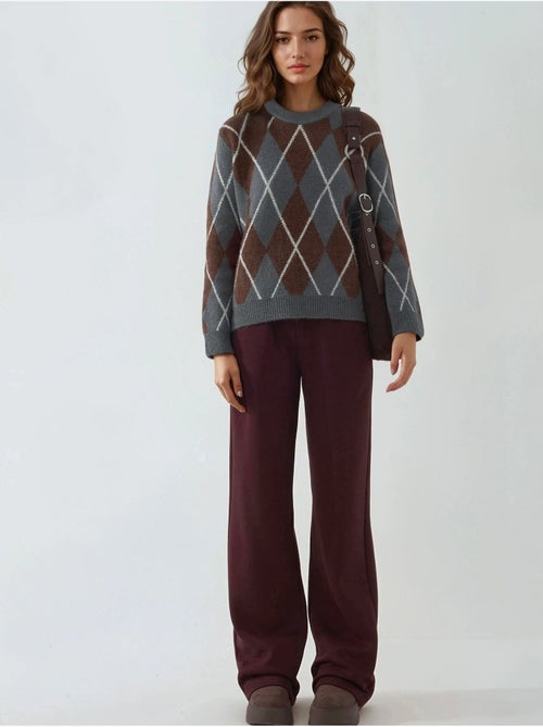 Pantalon de jogging à capuche et jambe large hiccup - Kiabi