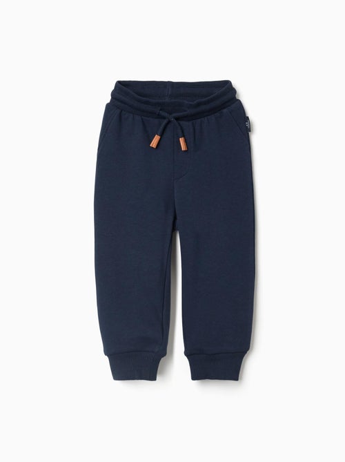 Pantalon de Jogging à Extrémités Côtelées - Kiabi