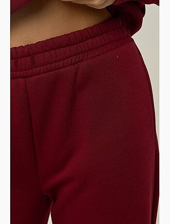 Pantalon de jogging à jambes larges avec cordon de serrage à la taille hiccup