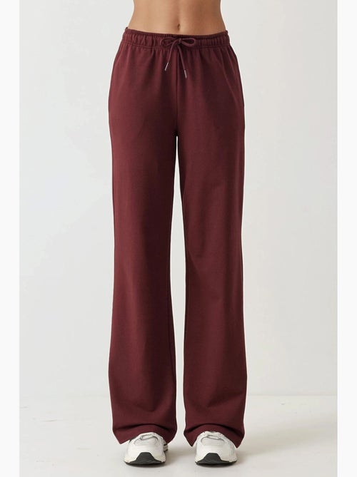 Pantalon de jogging à jambes larges hiccup - Kiabi Pantalon de jogging à jambes larges hiccup - Kiabi