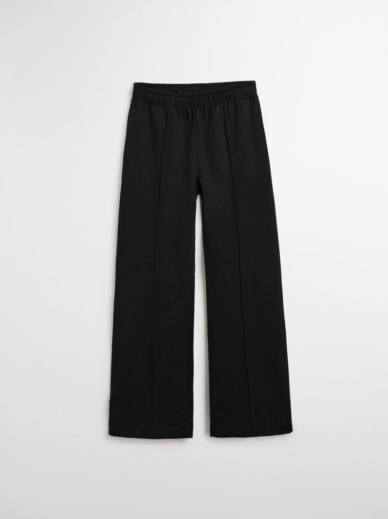 Pantalon de jogging à jambes larges MO Fashion Noir - Kiabi