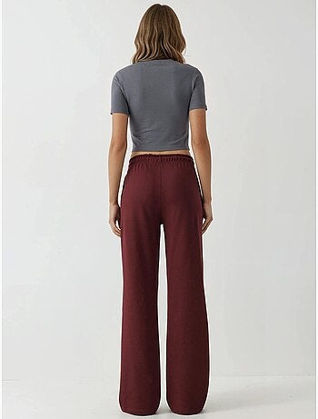 Pantalon de jogging à jambes larges