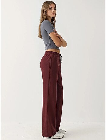 Pantalon de jogging à jambes larges