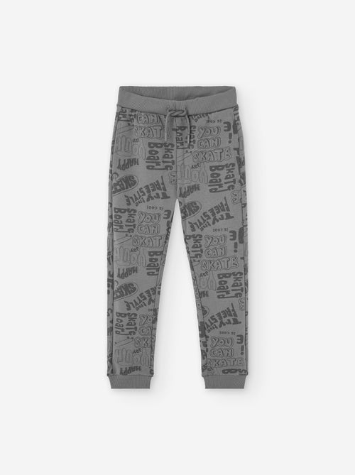 Pantalon de jogging à motif skate - Kiabi