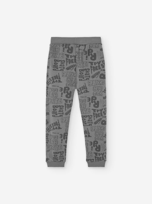 Pantalon de jogging à motif skate - Kiabi