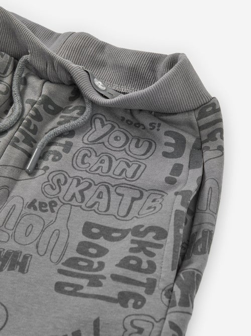 Pantalon de jogging à motif skate - Kiabi