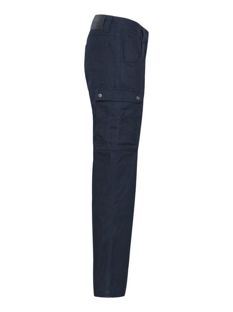 Pantalon de jogging à poches workwear - james and nicholson Bleu anthracite - Kiabi