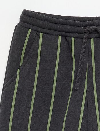 Pantalon de jogging à rayures