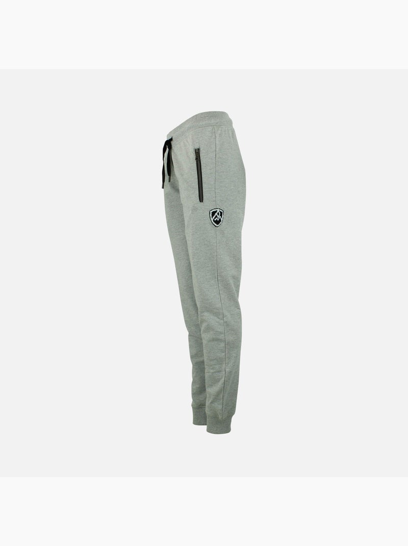 Pantalon de jogging   AFRENCH - PEAK MOUNTAIN Gris - Kiabi