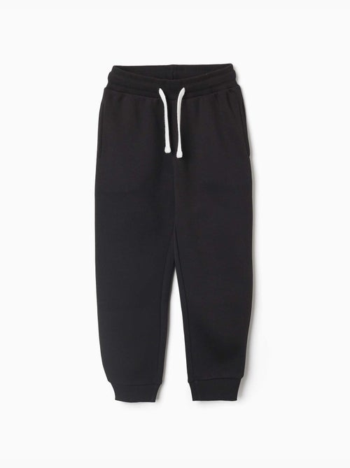 Pantalon de jogging ajusté en molleton avec cordon de serrage - Kiabi Pantalon de jogging ajusté en molleton avec cordon de serrage - Kiabi