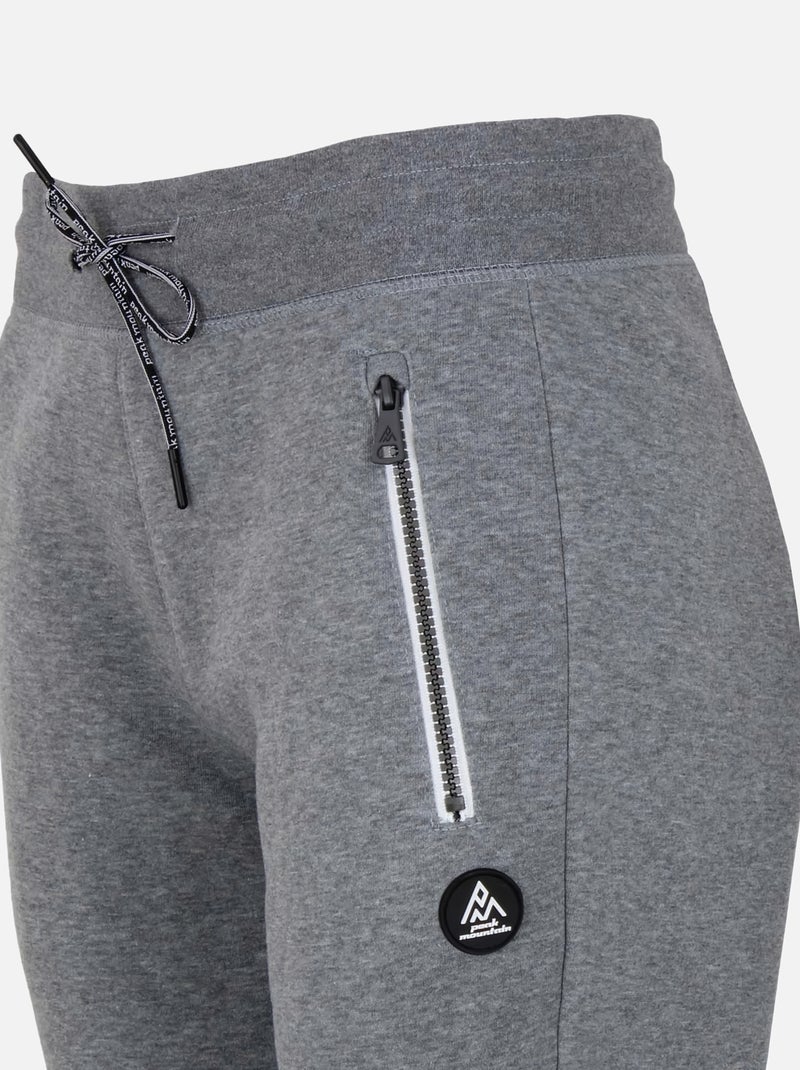 Pantalon de jogging   ANVERS - PEAK MOUNTAIN Gris - Kiabi