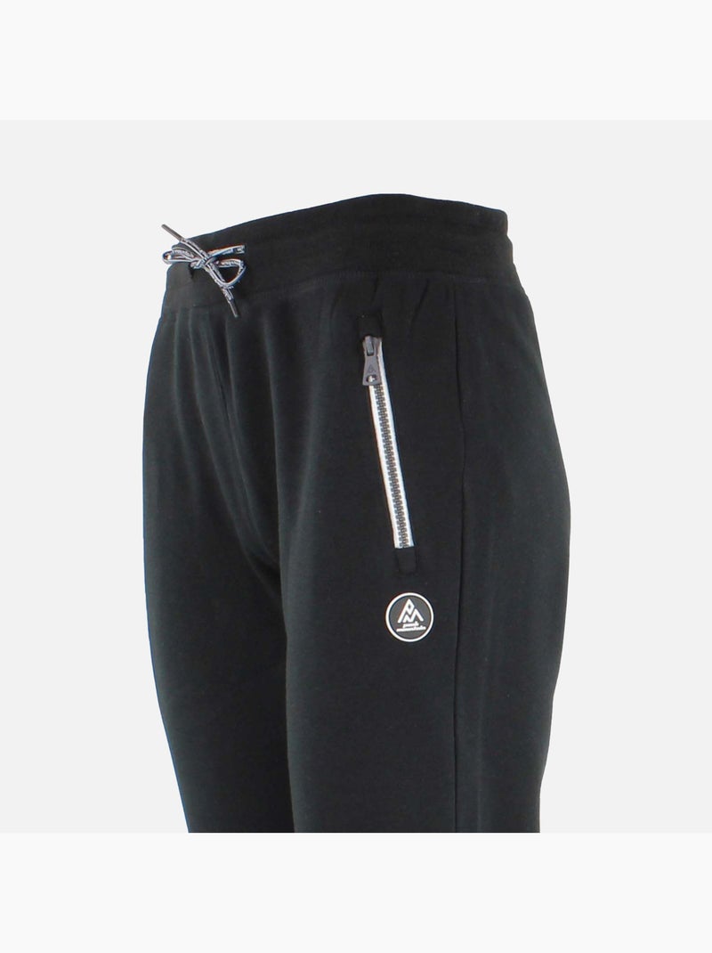 Pantalon de jogging   ANVERS - PEAK MOUNTAIN Noir Noir - Kiabi