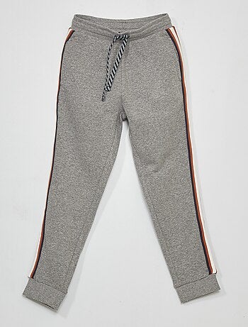 Pantalon de jogging avec bandes contrastantes - Kiabi