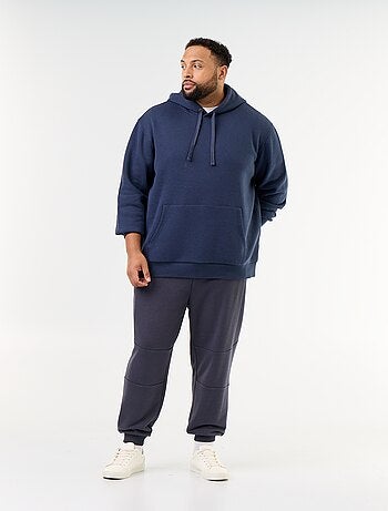 Pantalon de jogging avec bas resserré et poches zippées
