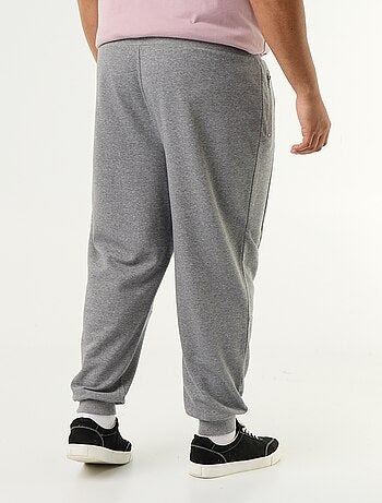 Pantalon de jogging avec bas resserré et poches zippées