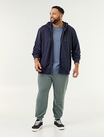 Pantalon de jogging avec bas resserré et poches zippées
