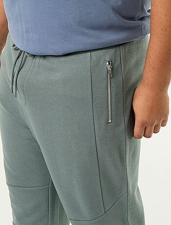 Pantalon de jogging avec bas resserré et poches zippées