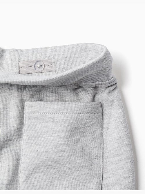 Pantalon de jogging avec cordon et imprimé - Kiabi