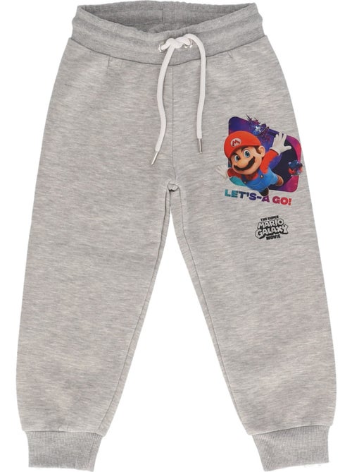 Pantalon de jogging avec cordons Mario - gris - Kiabi Pantalon de jogging avec cordons Mario - gris - Kiabi