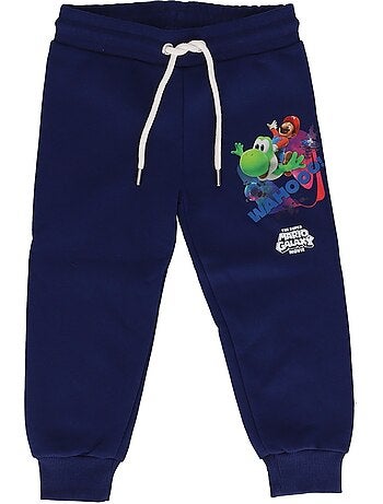 Pantalon de jogging avec cordons Mario Yoshi - marine