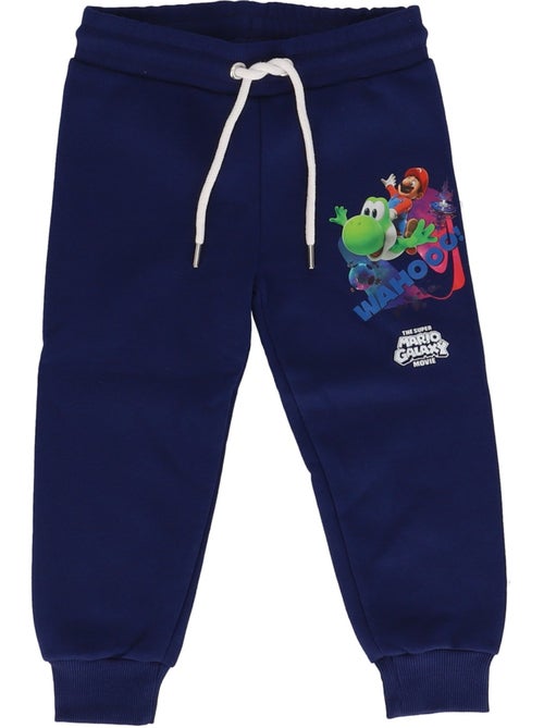 Pantalon de jogging avec cordons Mario Yoshi - marine - Kiabi