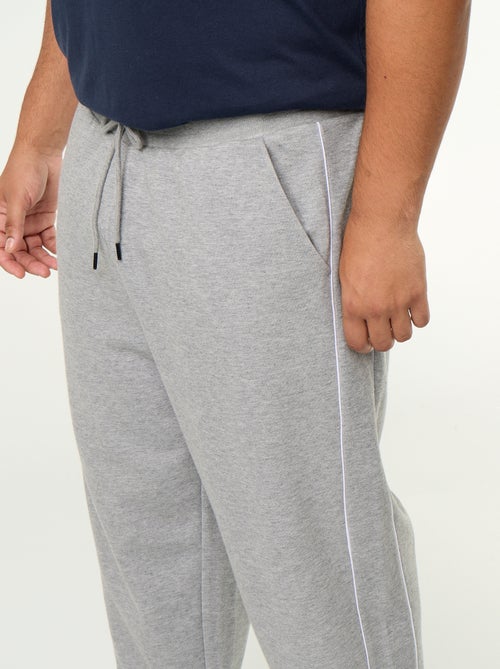 Pantalon de jogging avec liserés contrastés - Kiabi
