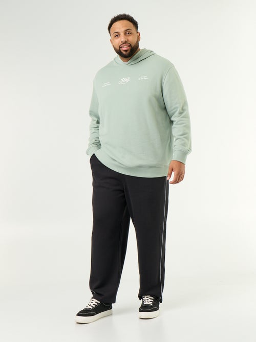 Pantalon de jogging avec liserés contrastés - Kiabi Pantalon de jogging avec liserés contrastés - Kiabi