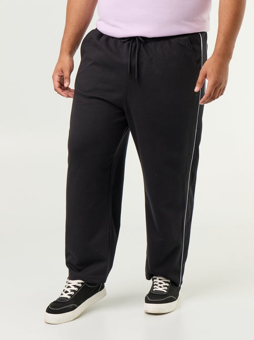 Pantalon de jogging avec liserés contrastés - Kiabi Pantalon de jogging avec liserés contrastés - Kiabi