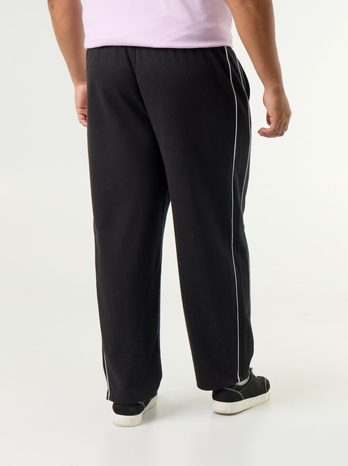 Pantalon de jogging avec liserés contrastés - Kiabi Pantalon de jogging avec liserés contrastés - Kiabi