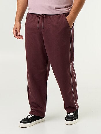 Pantalon de jogging avec liserés contrastés