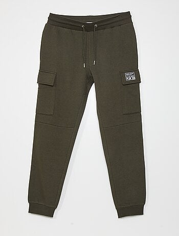 Pantalon de jogging avec poches à rabat - Kiabi