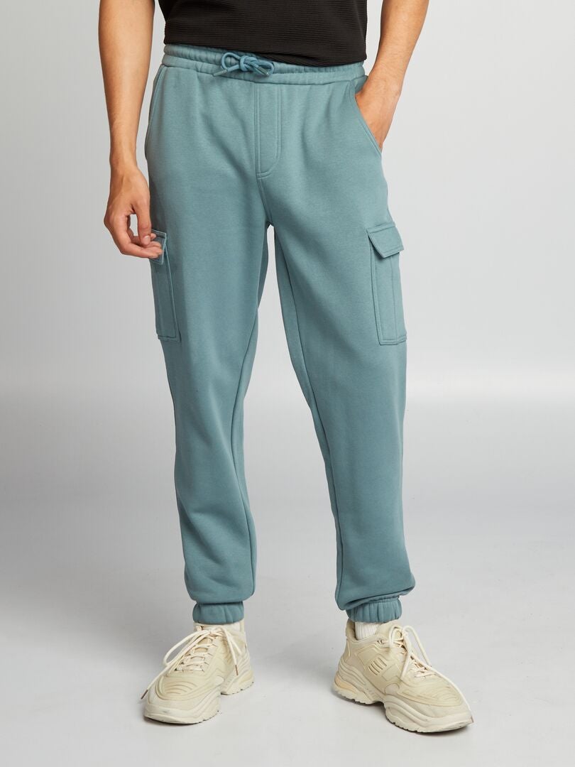Pantalon de jogging avec poches Bleu - Kiabi
