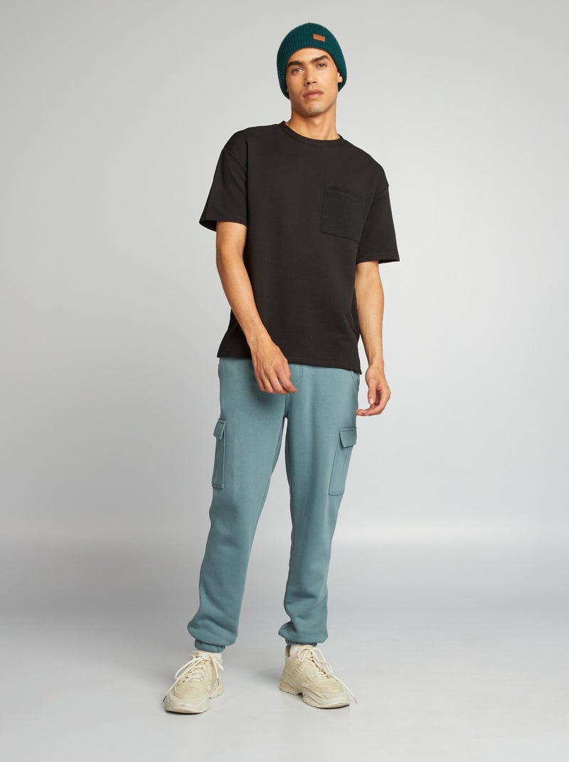 Pantalon de jogging avec poches Bleu - Kiabi