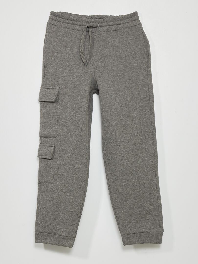 Pantalon de jogging avec poches Gris - Kiabi