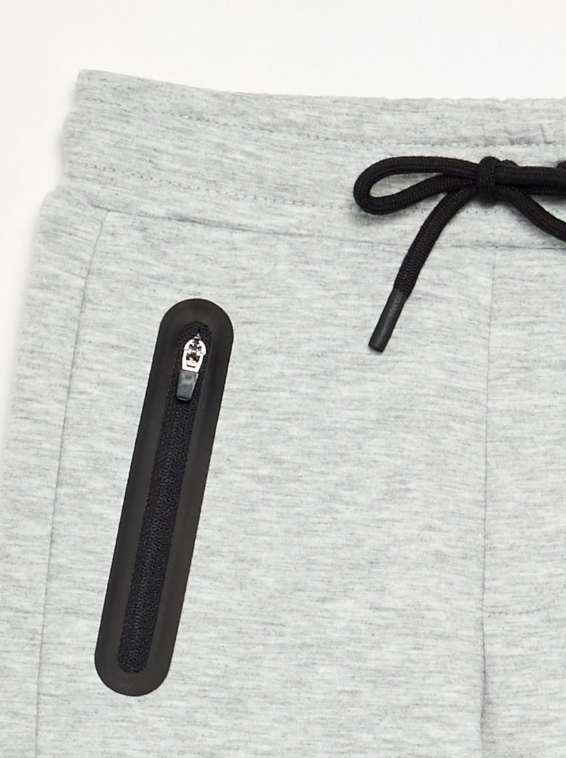 Pantalon de jogging avec poches Gris - Kiabi