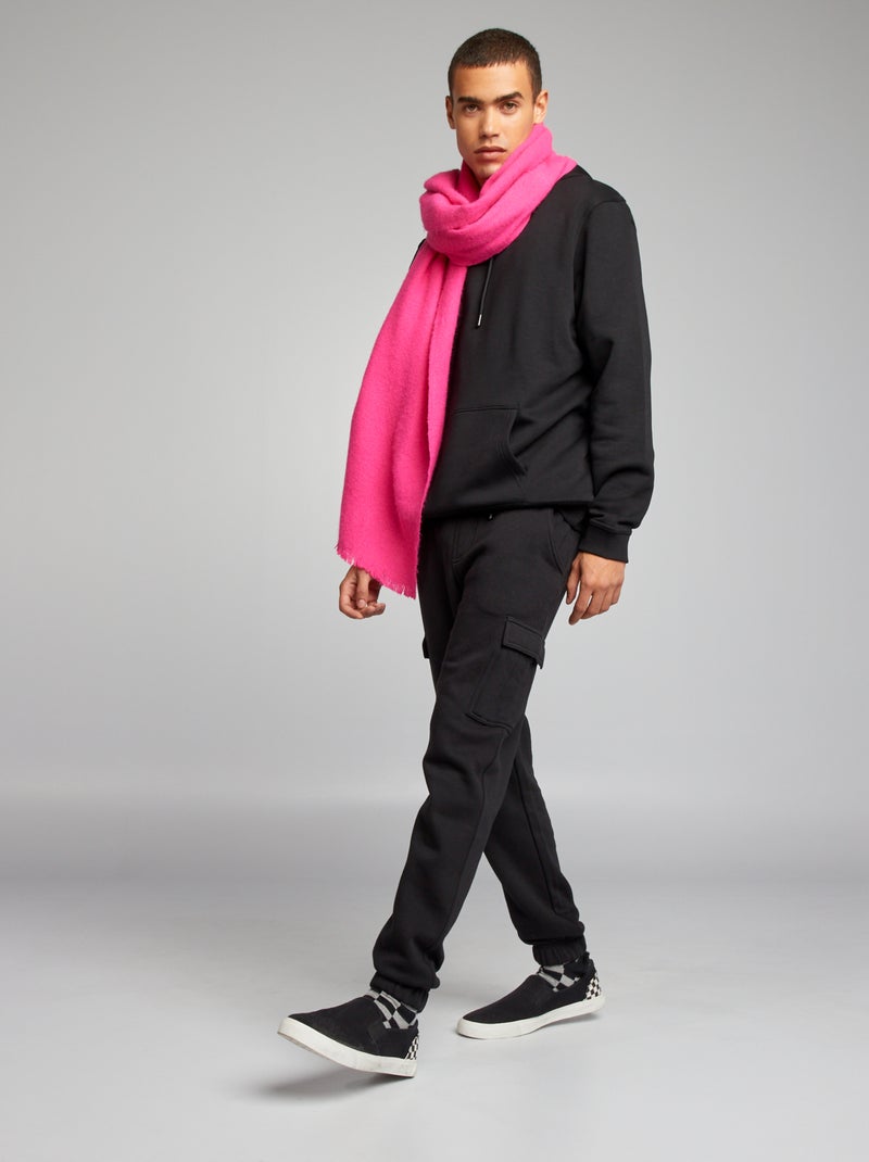 Pantalon de jogging avec poches noir - Kiabi