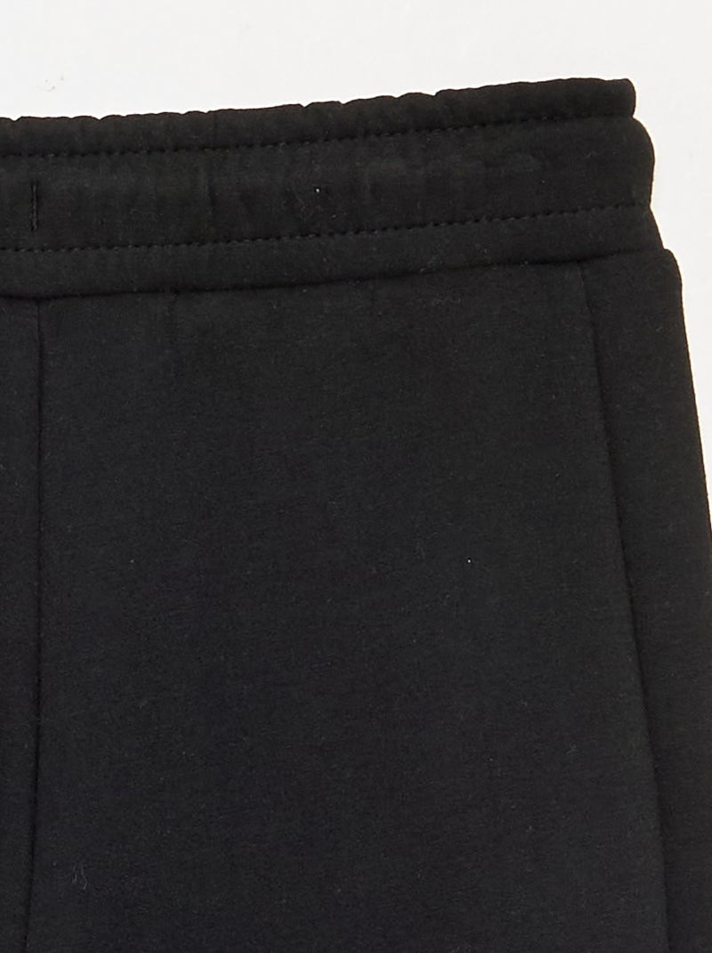 Pantalon de jogging avec poches Noir - Kiabi