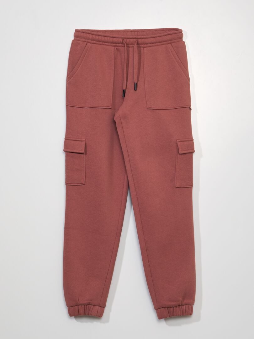 Pantalon de jogging avec poches Vieux rose - Kiabi