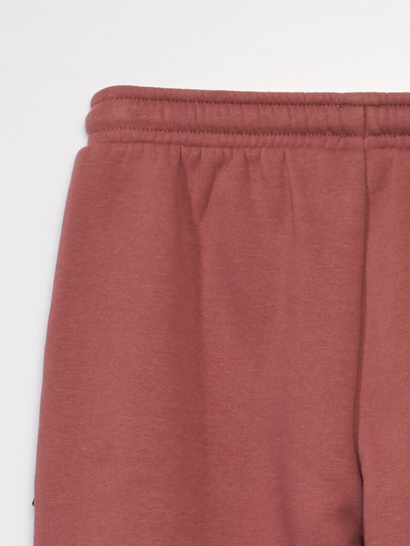 Pantalon de jogging avec poches Vieux rose - Kiabi