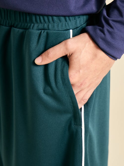 Pantalon de jogging avec poches zippées (ekstract) - Kiabi Pantalon de jogging avec poches zippées (ekstract) - Kiabi