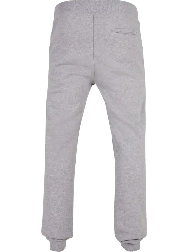 Pantalon de jogging basic - build your brand Gris chiné - Kiabi