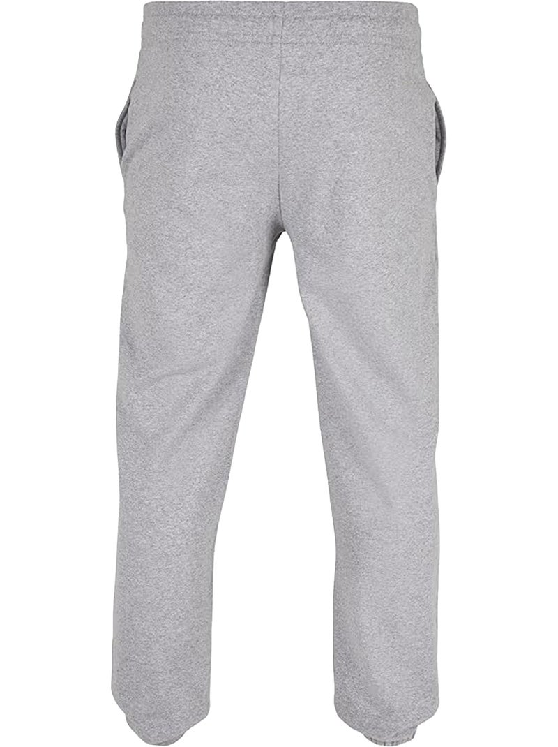 Pantalon de jogging basic - build your brand Gris chiné - Kiabi