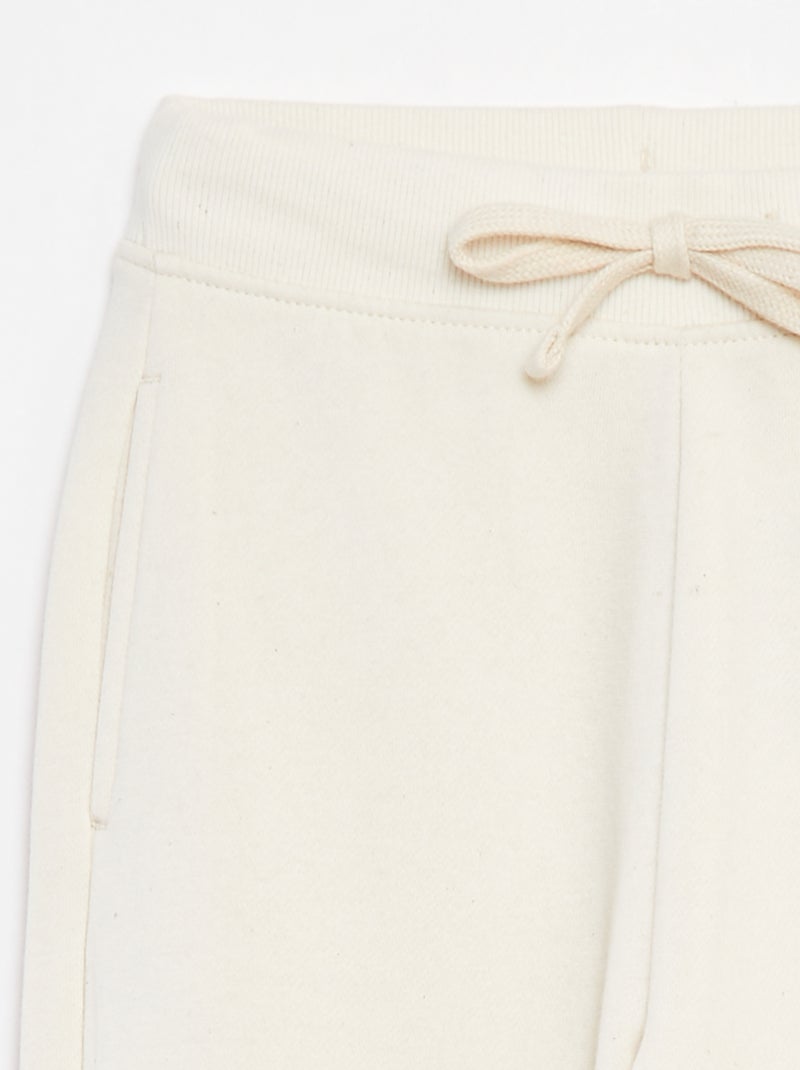 Pantalon de jogging Blanc - Kiabi