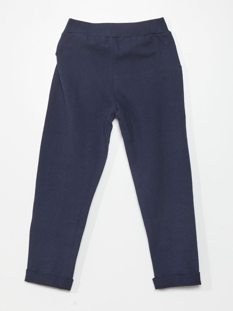 Pantalon de jogging Bleu marine - Kiabi