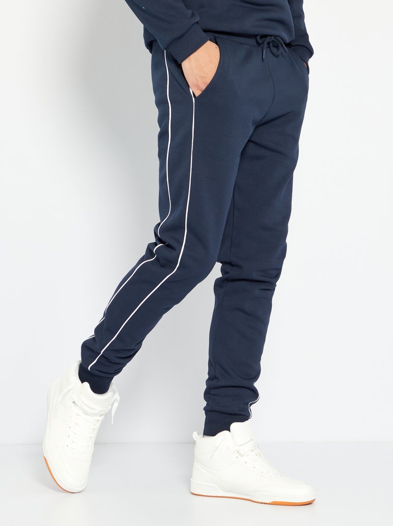 Pantalon de jogging bleu - Kiabi