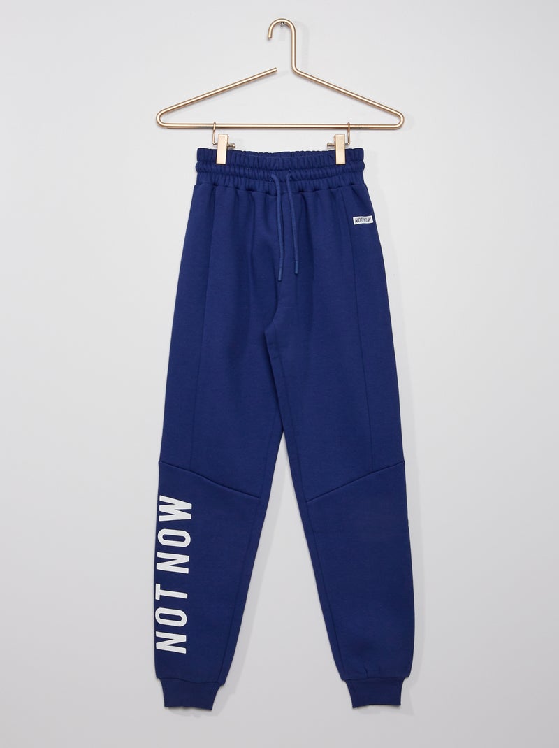 Pantalon de jogging bleu - Kiabi