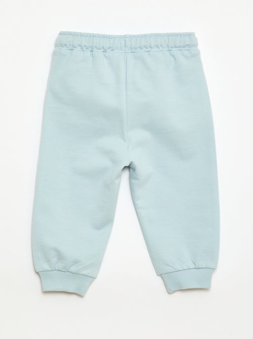 Pantalon de jogging 'Bluey' en molleton non gratté - Kiabi