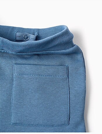 Jogpant cargo en coton peigné à imprimé Creative