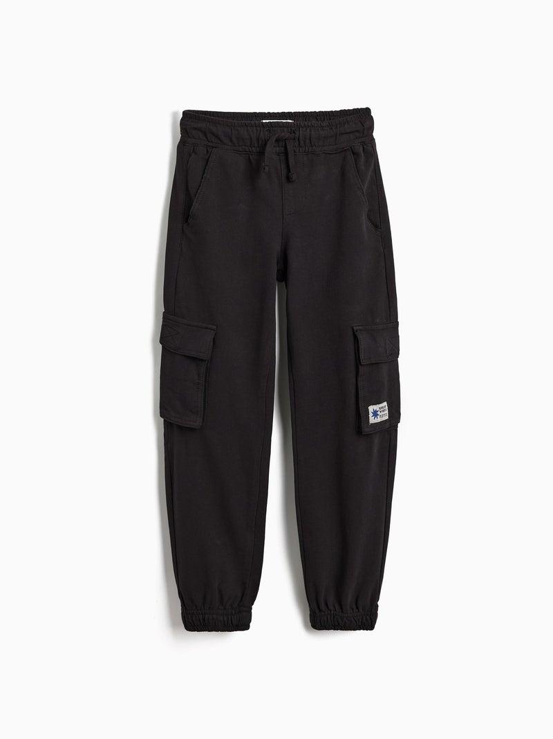 Pantalon de jogging cargo MO Fashion Noir - Kiabi